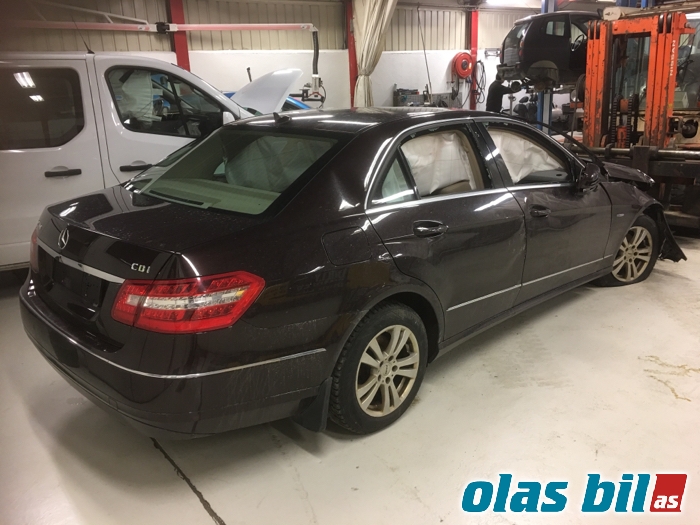 Mercedes E-Klasse 2009-2013 (Fase 1) (W212) (W212), Motorkode: OM 651.925, Girkassekode: 722694 07 997480