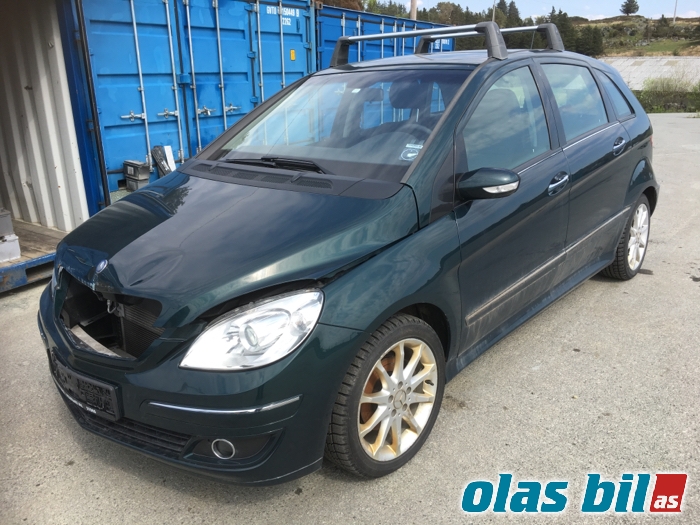 Mercedes B-Klasse 2005-2008 (Fase 1) (W245) (W245), Motorkode: OM 640.940, Girkassekode: 722800 00 132907