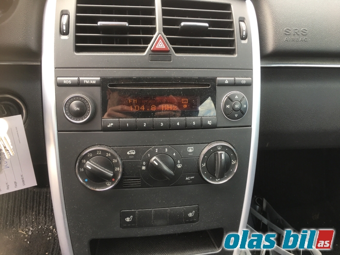 Mercedes B-Klasse 2005-2008 (Fase 1) (W245) (W245), Motorkode: OM 640.940, Girkassekode: 722800 00 132907