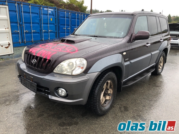 Hyundai Terracan 2002-2007 , Motorkode: J3 (P72U), Girkassekode: A2T