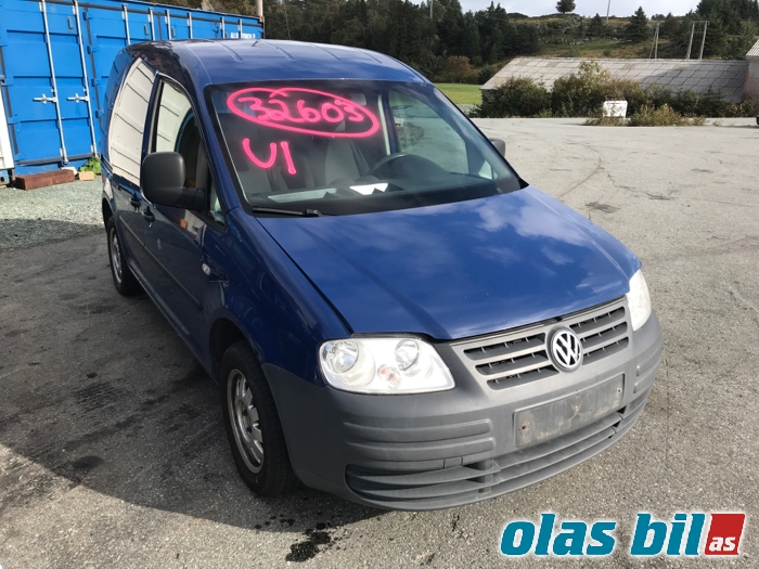 VW Caddy 2004-2010 (Type III, Fase 1) , Motorkode: BST, Girkassekode: JJS
