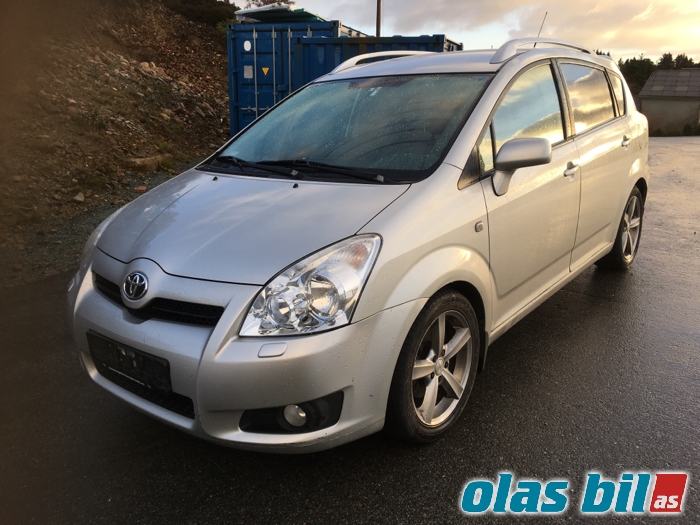 Toyota Verso 2004-2009 (Type II) , Motorkode: 2AD-FTV, Girkassekode: 