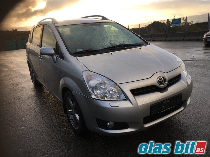 Toyota Verso 2004-2009 (Type II) , Motorkode: 2AD-FTV, Girkassekode: 