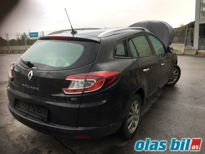 Renault Megane 2009-2016 Type III , Motorkode: K9K 836, Girkassekode: TL4 (040)