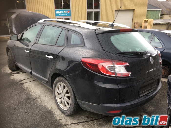 Renault Megane 2009-2016 Type III , Motorkode: K9K 836, Girkassekode: TL4 (040)