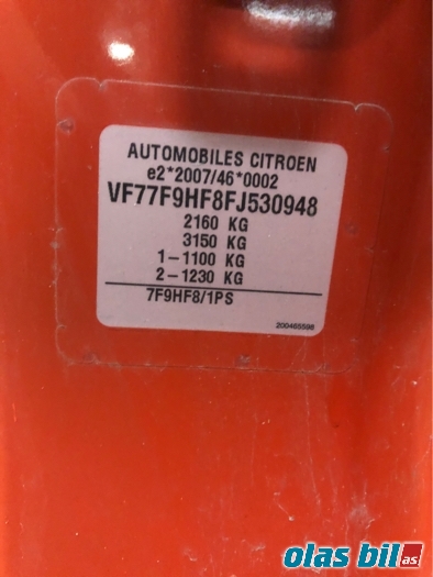 Citroën Berlingo 2015-2019 (Type II, Fase 2) , Motorkode: 9HF (DV6DTED), Girkassekode: 2231 T1