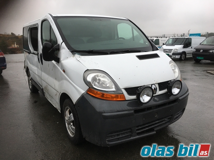 Renault Trafic 2006-2014 , Motorkode: F9Q 762, Girkassekode: 