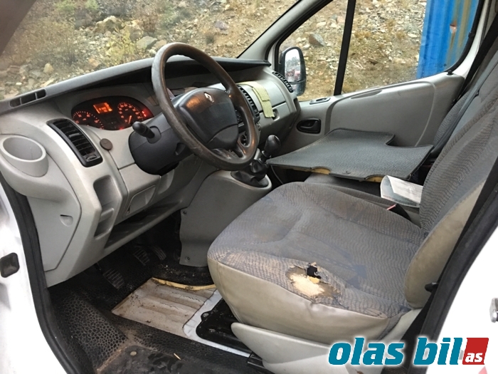 Renault Trafic 2006-2014 , Motorkode: F9Q 762, Girkassekode: 