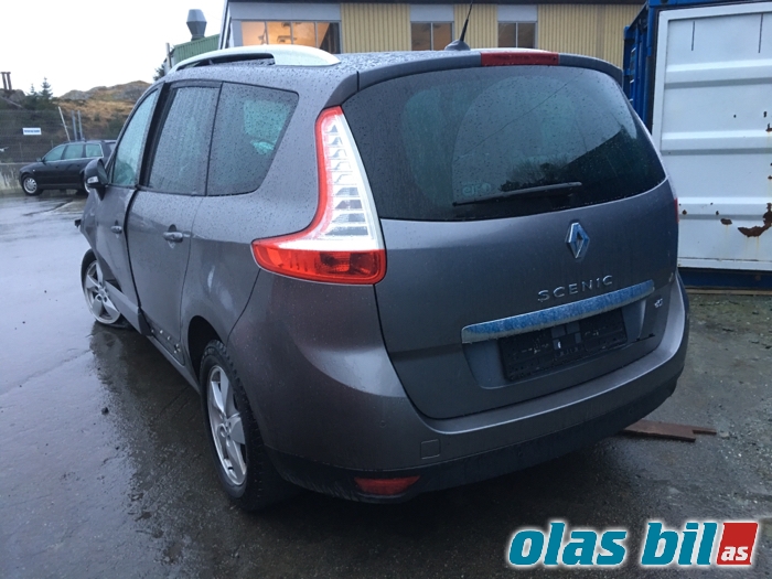 Renault Scenic 2009-2016 (Type III) , Motorkode: K9K-836, Girkassekode: