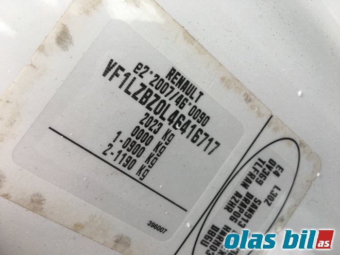 Renault Fluence Z.E 2011-2014 , Motorkode: 5AM40, Girkassekode: