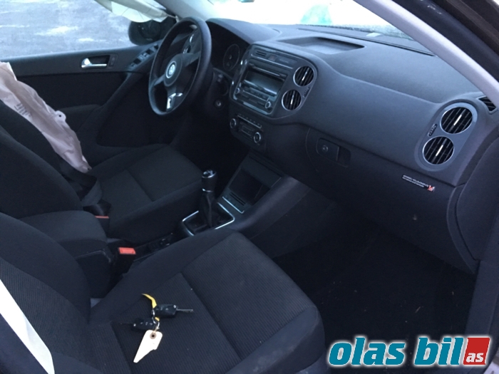 VW Tiguan 2011-2016 (Type I, Fase 2) , Motorkode: CFFD, Girkassekode: NFZ