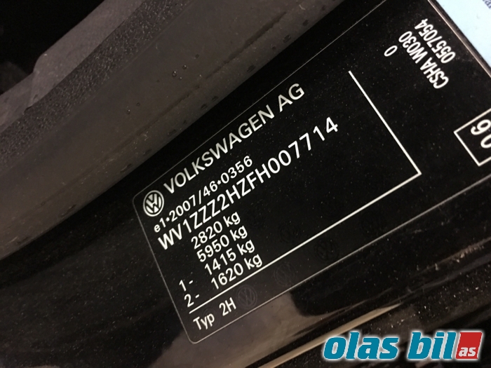 VW Amarok 2010-2016 (Type I, Fase 1) , Motorkode: CSHA, Girkassekode: NPZ