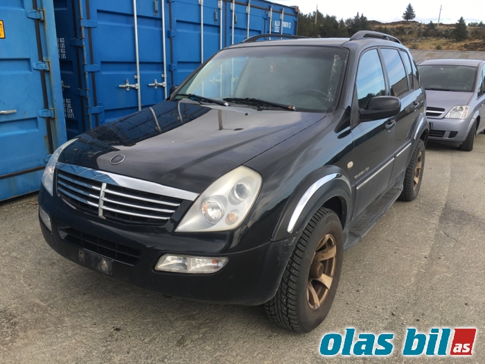 SsangYong Rexton 2004-2006 (Fase 2) (Y200) (Y200), Motorkode: D27R-056, Girkassekode: 