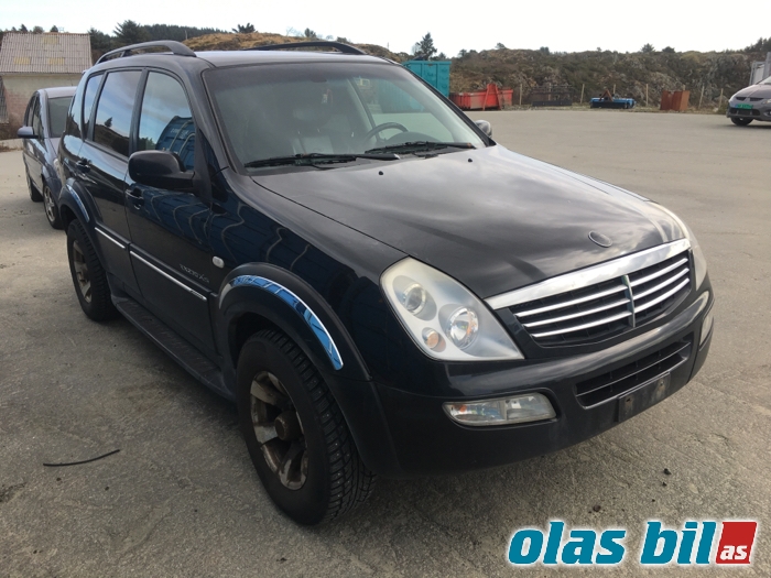 SsangYong Rexton 2004-2006 (Fase 2) (Y200) (Y200), Motorkode: D27R-056, Girkassekode: 