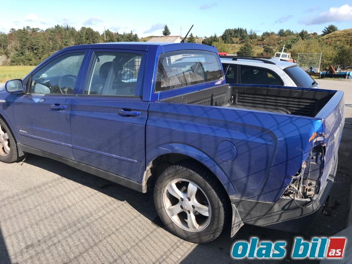 SsangYong Actyon 2007-2013 , Motorkode: D20D-051, Girkassekode: 