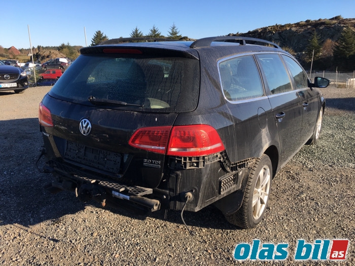 VW Passat 2011-2015 (B7) (B7), Motorkode: CFFB, Girkassekode: NFV
