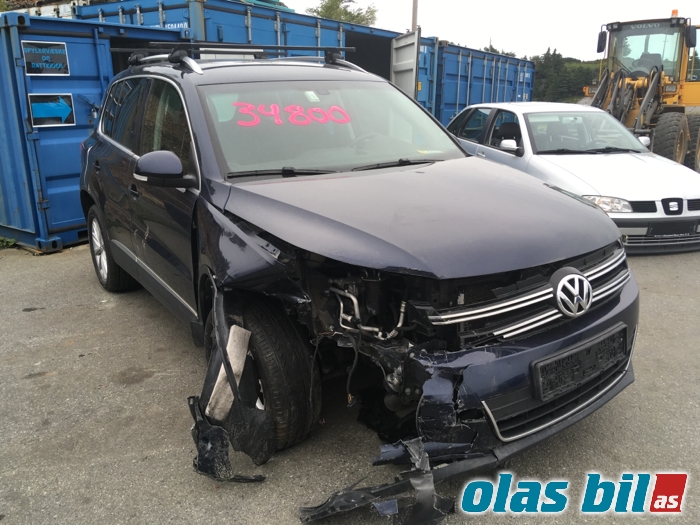 VW Tiguan 2011-2016 (Type I, Fase 2) , Motorkode: CFFB, Girkassekode: MYG