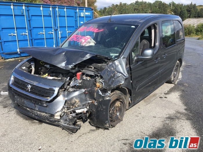 Peugeot Partner 2015-2019 (Type II, Fase 2) , Motorkode: BHY, Girkassekode: