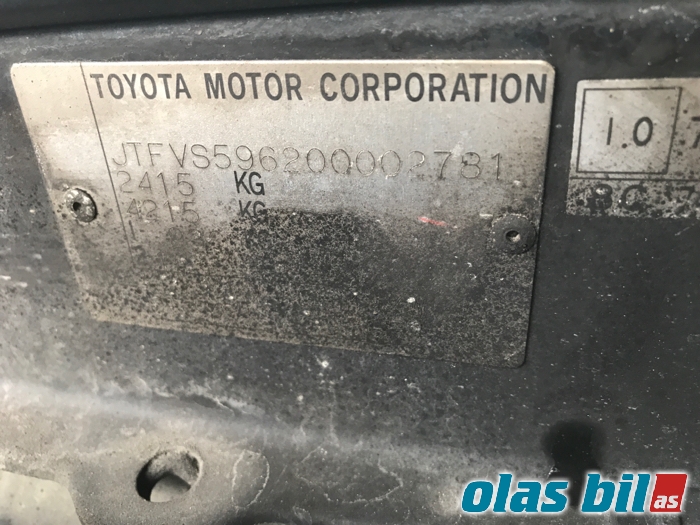 Toyota Hilux 2002-2005 , Motorkode: 2KD-FTV, Girkassekode: