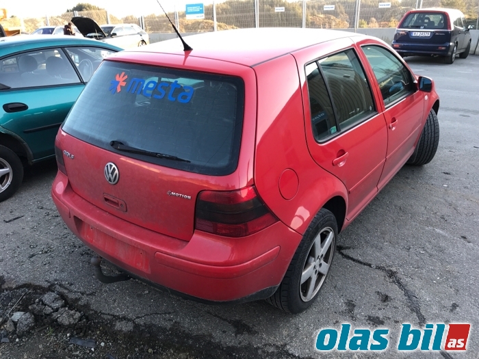 VW Golf IV 1998-2003 , Motorkode: AGN, Girkassekode: EAH