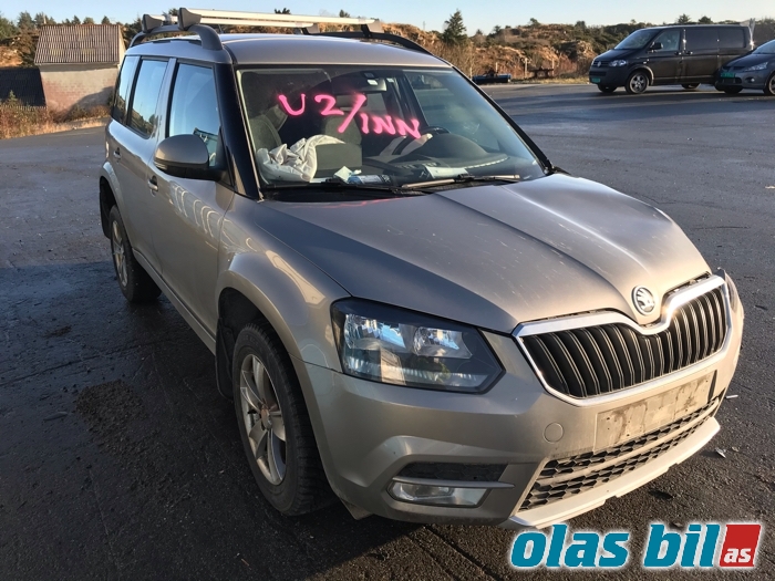 Škoda Yeti 2014-2017 (Fase 2) , Motorkode: CBZB, Girkassekode: PRH