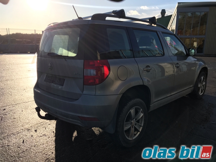 Škoda Yeti 2014-2017 (Fase 2) , Motorkode: CBZB, Girkassekode: PRH