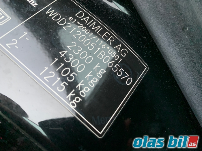 Mercedes E-Klasse 2013-2016 (Fase 2) (W212) (W212), Motorkode: OM651.925, Girkassekode: 722996
