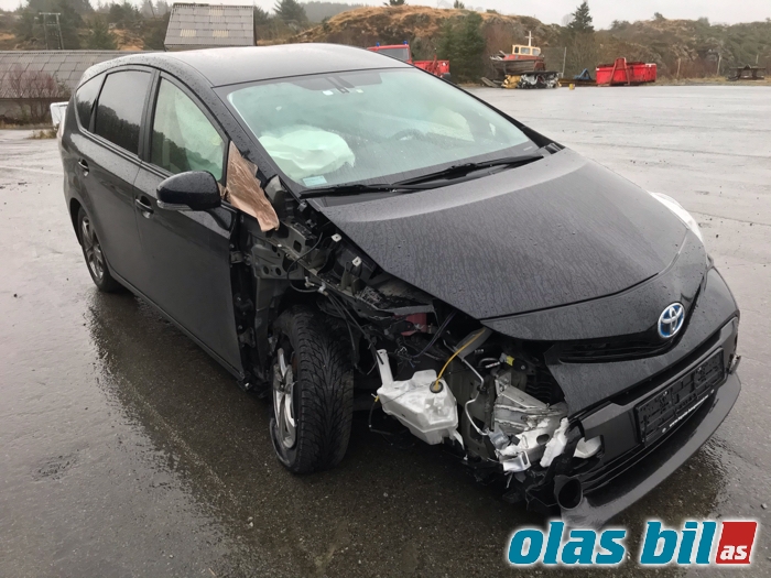 Toyota Prius +7 2012-2020 (Type III) (stasjonsvogn) (stasjonsvogn), Motorkode: 2ZR-FXE, Girkassekode: 
