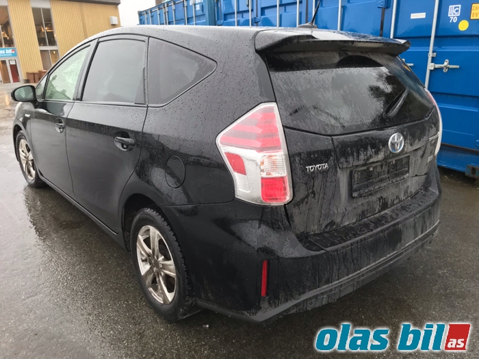 Toyota Prius +7 2012-2020 (Type III) (stasjonsvogn) (stasjonsvogn), Motorkode: 2ZR-FXE, Girkassekode: 