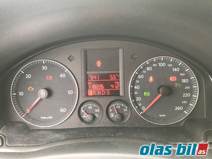VW Golf, Plus/Cross 2005-2009 (Fase 1) , Motorkode: BXE, Girkassekode: HXU