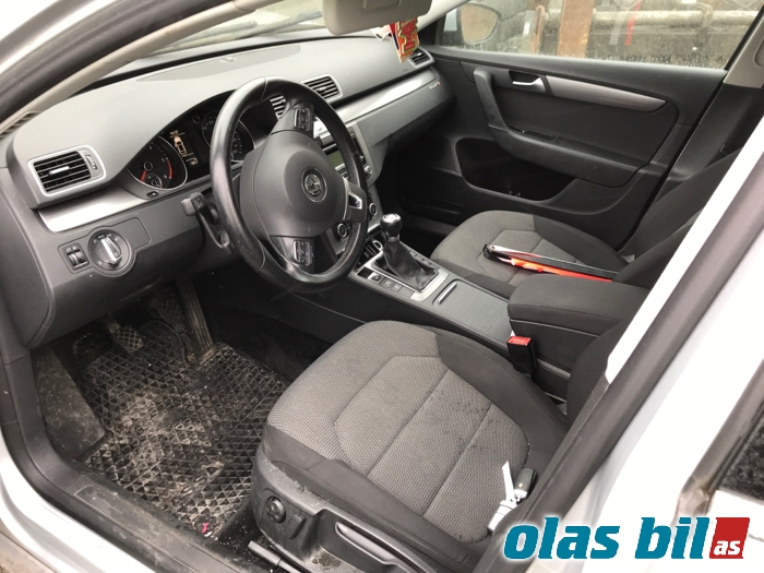 VW Passat 2011-2015 (B7) (B7), Motorkode: CAYC, Girkassekode: MYP