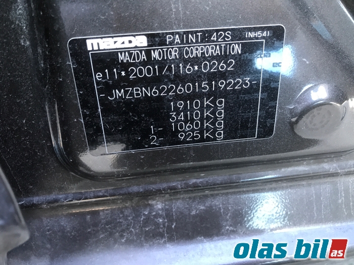 Mazda 3 2016-2019 (Type III, Fase 2) , Motorkode: PE, Girkassekode: 