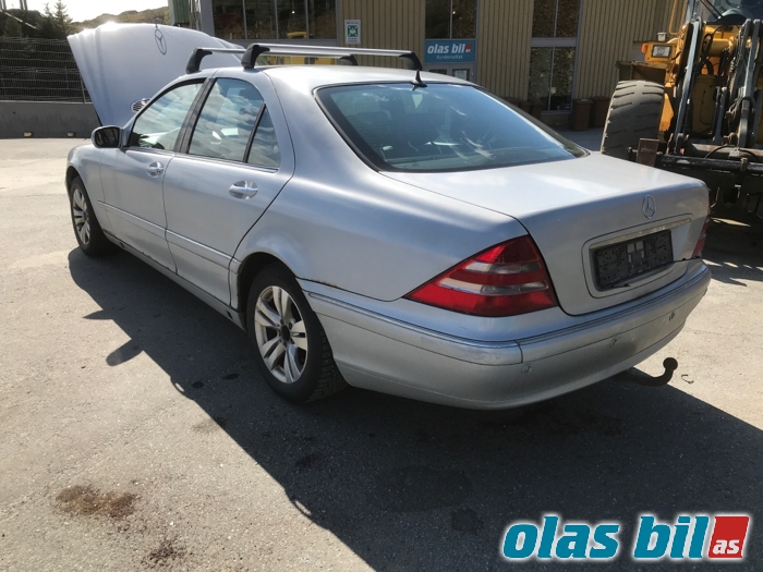 Mercedes S-Klasse 1999-2005 (W220) (W220), Motorkode: OM613.960, Girkassekode: 722626
