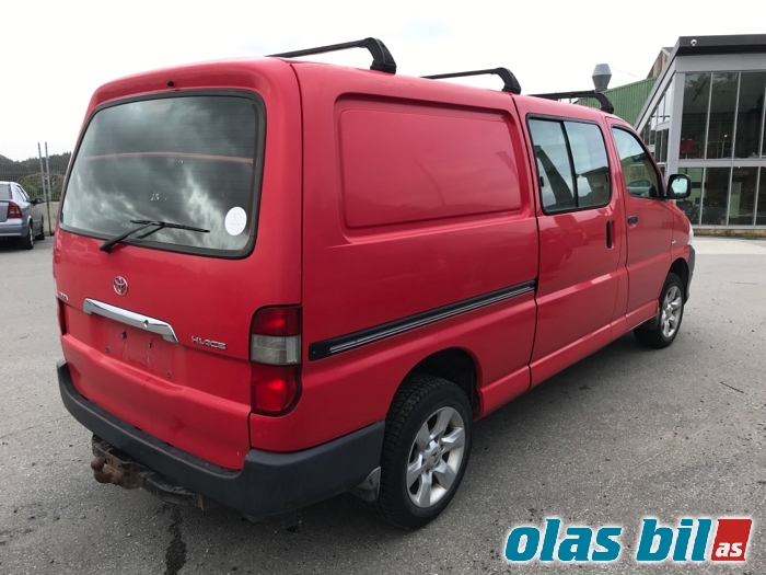 Toyota Hiace 2007-2012 (Fase 3) , Motorkode: 2KD-FTV, Girkassekode: