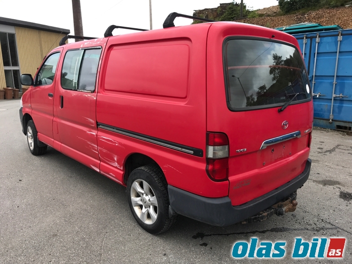 Toyota Hiace 2007-2012 (Fase 3) , Motorkode: 2KD-FTV, Girkassekode: