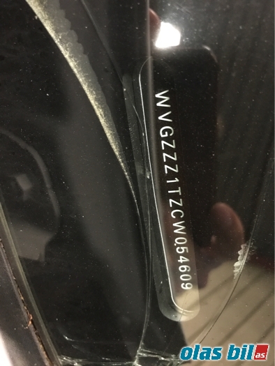 VW Touran 2010-2015 (Type I, Fase 3) , Motorkode: CAYC, Girkassekode: NKA