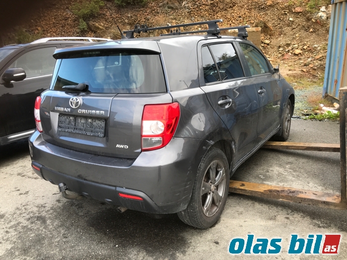 Toyota Urban Cruiser 2009-2014 , Motorkode: 1ND-TV, Girkassekode: 