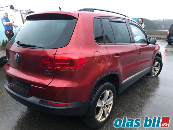VW Tiguan 2011-2016 (Type I, Fase 2) , Motorkode: CFFD, Girkassekode: NFZ