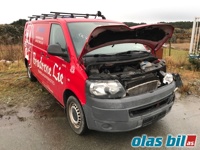 VW Transporter / Caravelle 2009-2015 (Fase 2) (T5) (T5), Motorkode: CAAB, Girkassekode: LRS