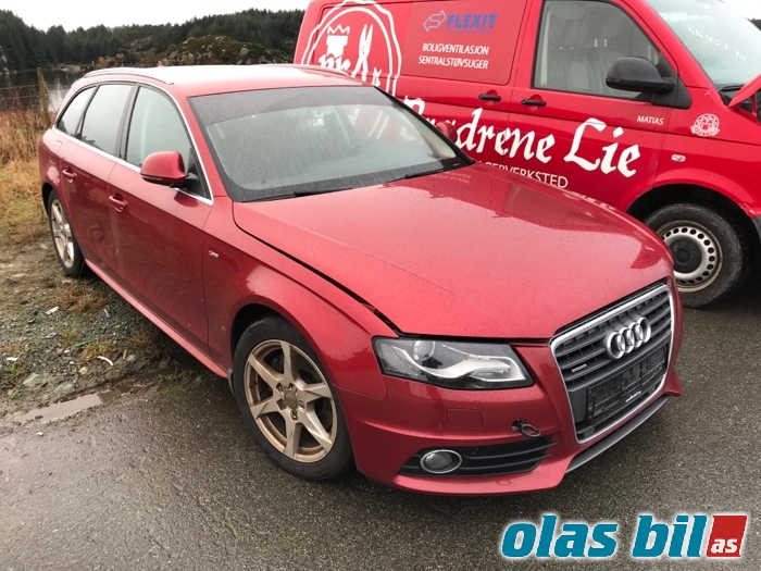 Audi A4 2007-2014 (Type IV) (B8) (B8), Motorkode: CAHA, Girkassekode: KXM