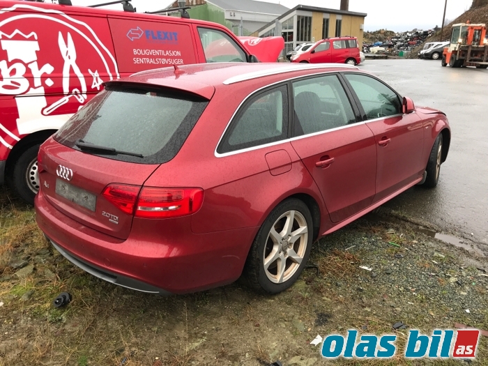 Audi A4 2007-2014 (Type IV) (B8) (B8), Motorkode: CAHA, Girkassekode: KXM