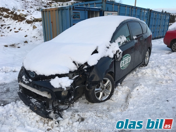 Toyota Prius +7 2012-2020 (Type III) (stasjonsvogn) (stasjonsvogn), Motorkode: 2ZR-FXE, Girkassekode: 