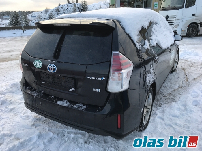 Toyota Prius +7 2012-2020 (Type III) (stasjonsvogn) (stasjonsvogn), Motorkode: 2ZR-FXE, Girkassekode: 