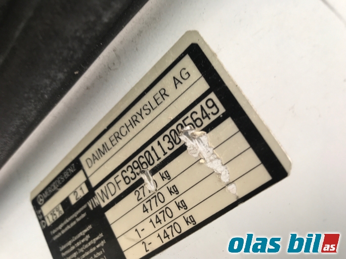 Mercedes Vito/Viano 2004-2010 (Fase 1) (W639) (W639), Motorkode: OM646.983, Girkassekode: 