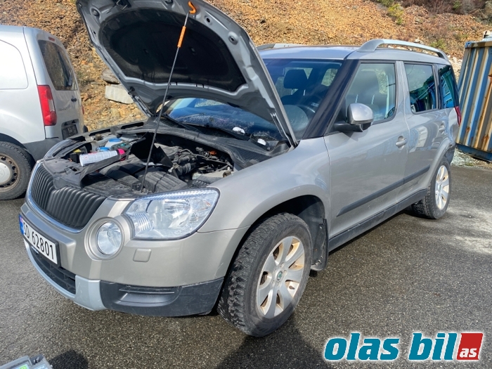 Škoda Yeti 2009-2013 (Fase 1) , Motorkode: CFHA, Girkassekode: KJF