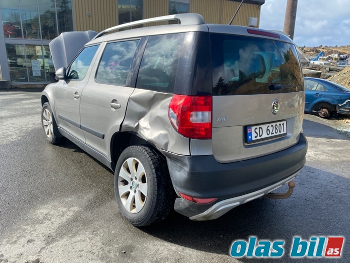 Škoda Yeti 2009-2013 (Fase 1) , Motorkode: CFHA, Girkassekode: KJF