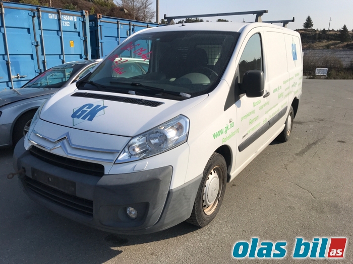 Citroën Jumpy 2007-2016 (Type II) , Motorkode: RHK (DW10UTED4), Girkassekode: ML6 CL