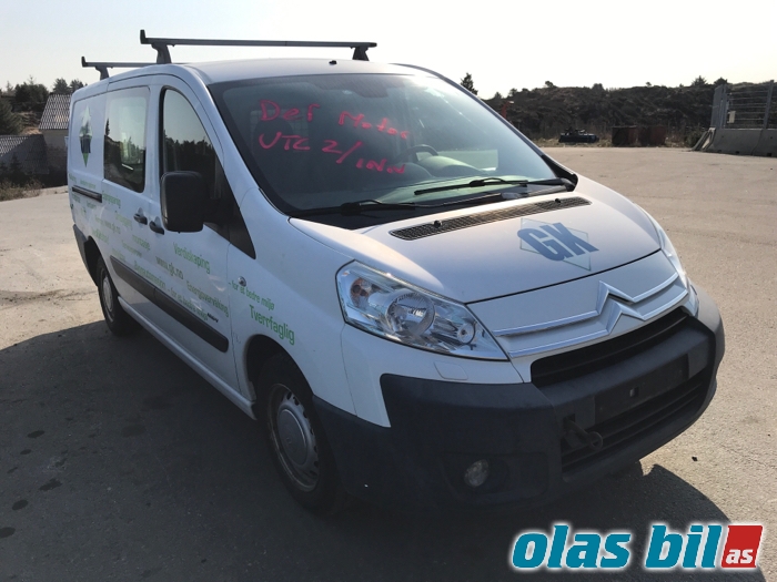 Citroën Jumpy 2007-2016 (Type II) , Motorkode: RHK (DW10UTED4), Girkassekode: ML6 CL