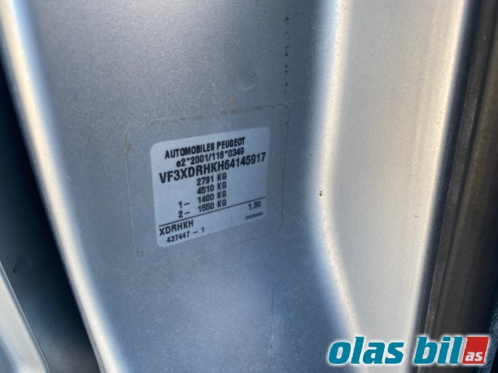 Peugeot Expert 2007-2016 (Type II) , Motorkode: RHK (DW10UTED4), Girkassekode: