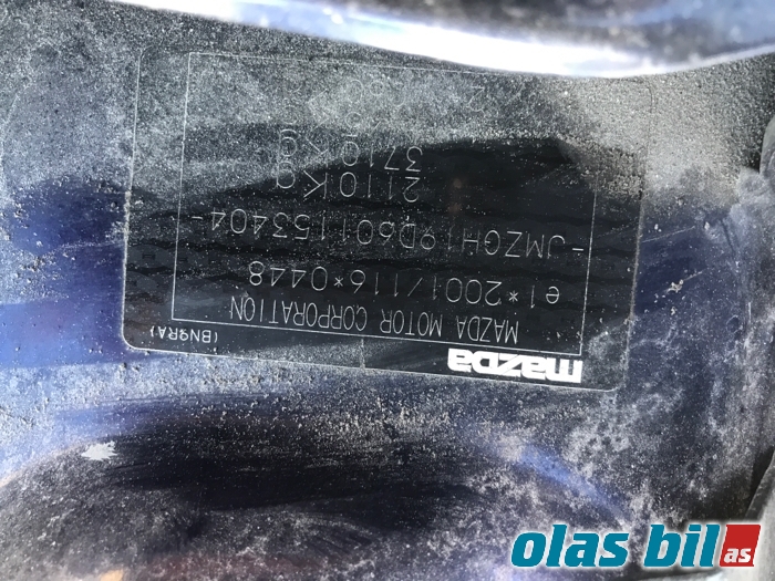 Mazda 6 2002-2008 (Type I) , Motorkode: RF-T, Girkassekode: 